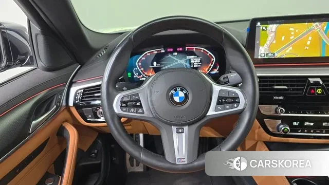 BMW 5 Series (G30) 2022 Черный из Кореи, фото 4