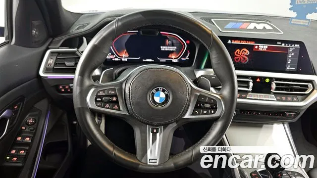 BMW 3 Series (G20) 2019 Синий из Кореи, фото 4