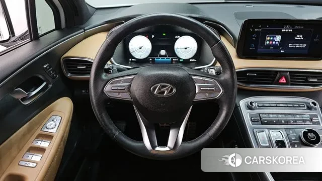 Hyundai The New Santa Fe 2023 Белый из Кореи, фото 4