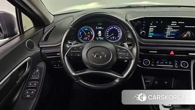 Hyundai Sonata Hybrid (DN8) 2021 Черный из Кореи, фото 4