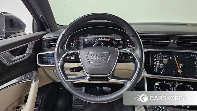 Audi A6 (C8) 2023 Серебристо-серый из Кореи, фото 4