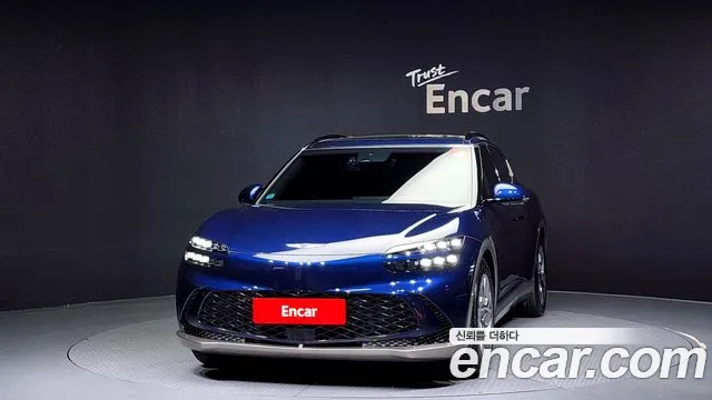 Genesis GV60 2022 Синий из Кореи, фото 4