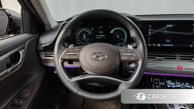 Hyundai The New Grandeur IG Hybrid 2021 Серый из Кореи, фото 4