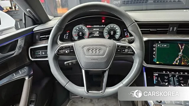 Audi A7 (4K) 2021 Белый из Кореи, фото 4
