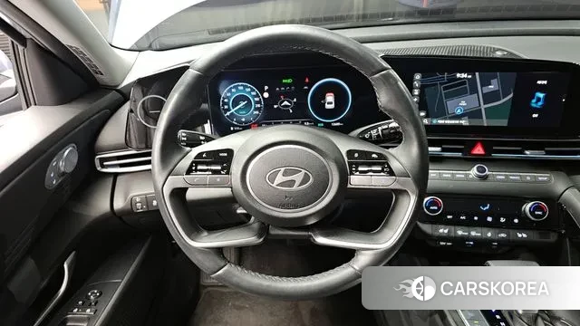 Hyundai The New Avante (CN7) 2023 Синий из Кореи, фото 4