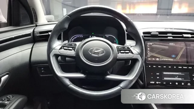 Hyundai Tucson Hybrid (NX4) 2020 Белый из Кореи, фото 4