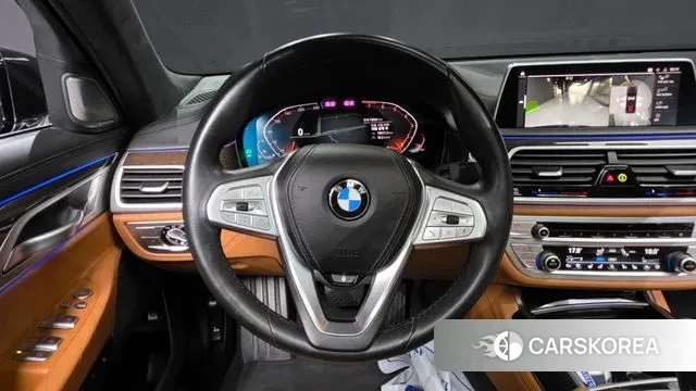 BMW 7 Series (G11) 2021 Черный из Кореи, фото 4