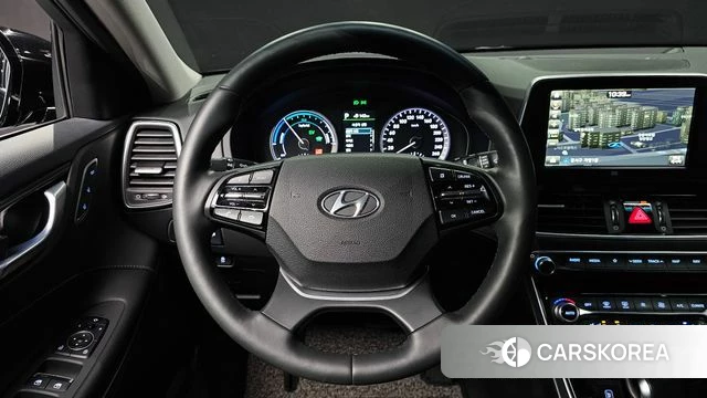 Hyundai Grandeur IG Hybrid 2019 Черный из Кореи, фото 4