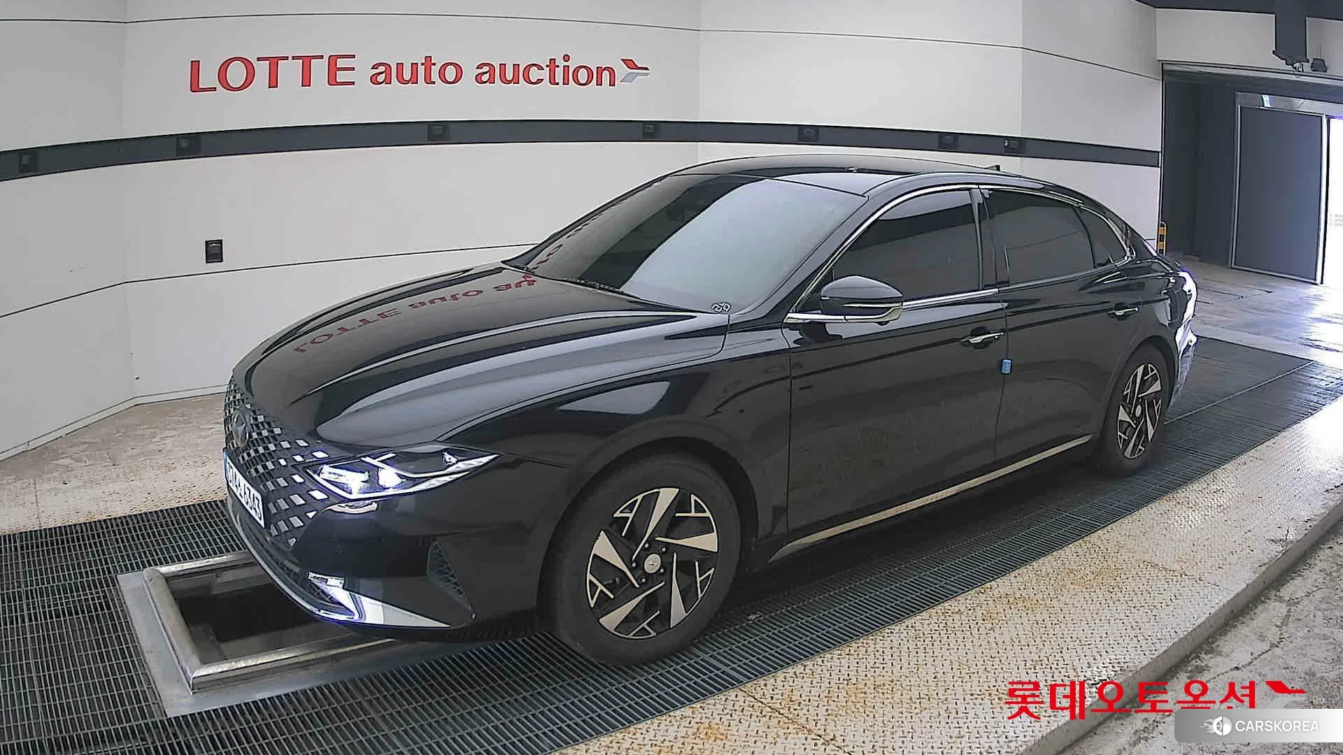 Hyundai Grandeur Hybrid 2023 Черный из Кореи, фото 4