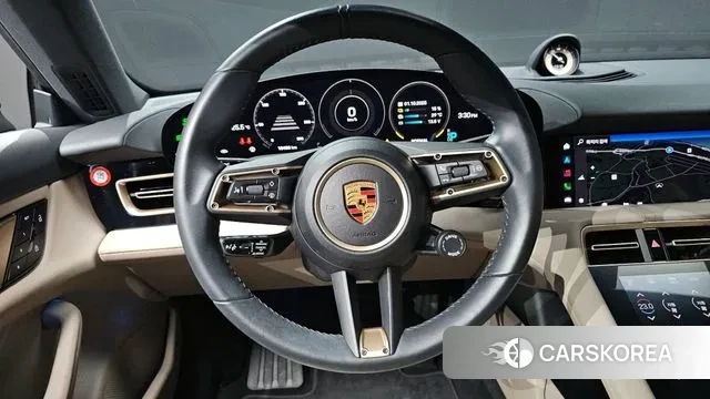 Porsche Taycan 2022 Черный из Кореи, фото 4