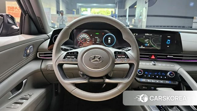 Hyundai Avante (CN7) 2022 Черный из Кореи, фото 4