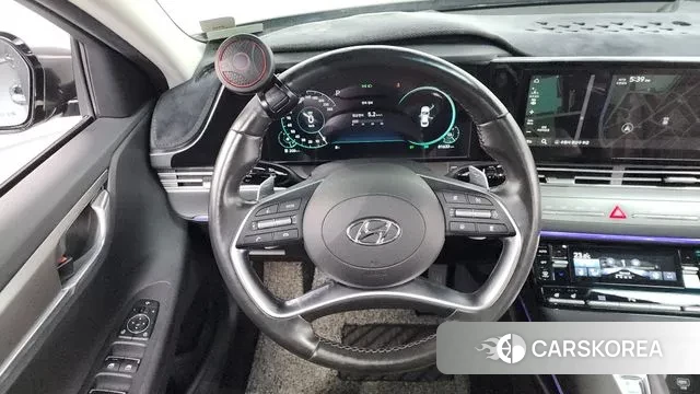 Hyundai The New Grandeur IG Hybrid 2020 Серый из Кореи, фото 4