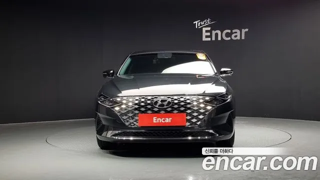 Hyundai The New Grandeur IG Hybrid 2020 Серый из Кореи, фото 4