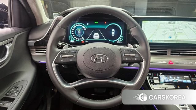 Hyundai The New Grandeur IG Hybrid 2022 Черный из Кореи, фото 4