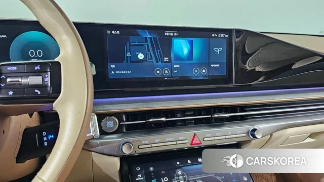 Hyundai Grandeur Hybrid (GN7) 2023 Черный из Кореи, фото 4