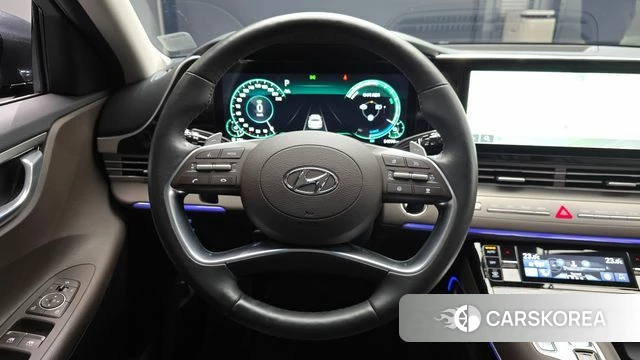 Hyundai The New Grandeur IG Hybrid 2020 Черный из Кореи, фото 4