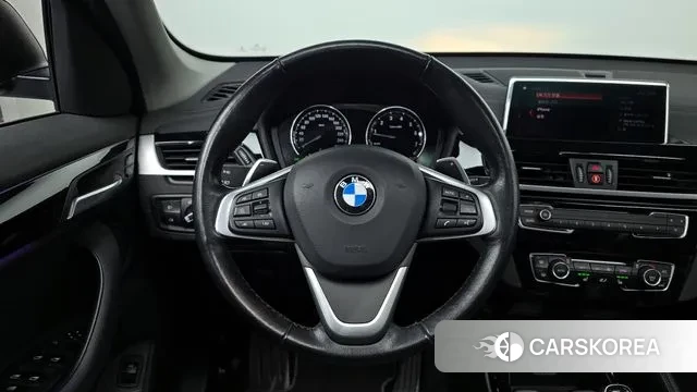 BMW X1 (F48) 2022 Черный из Кореи, фото 4