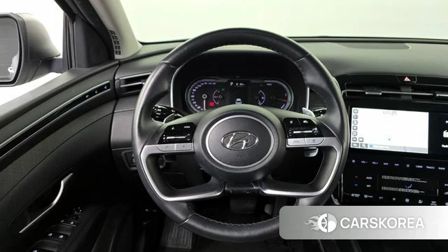 Hyundai Tucson Hybrid (NX4) 2021 Серебряный из Кореи, фото 4