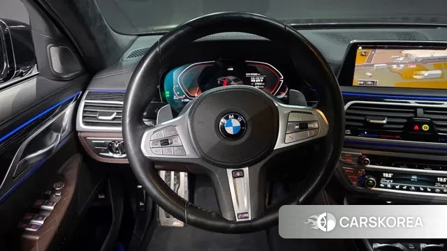 BMW 7 Series (G11) 2021 Черный из Кореи, фото 4