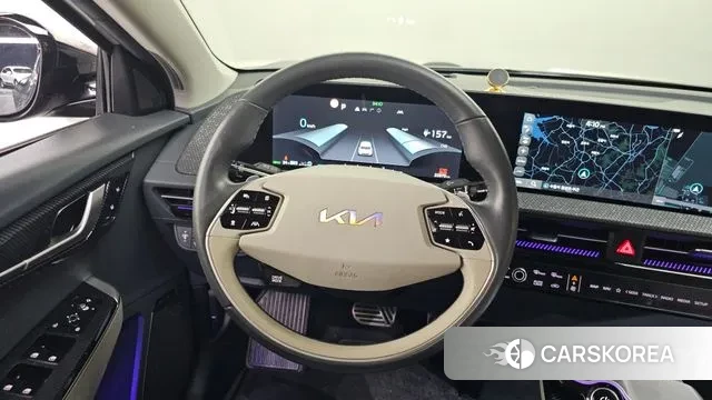Kia EV6 2021 Черный из Кореи, фото 4