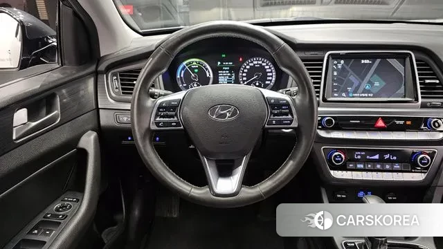 Hyundai Sonata New Rise Hybrid 2018 Серый из Кореи, фото 4