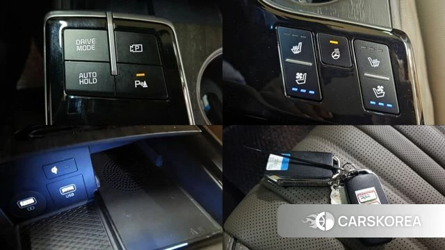 Kia K8 Hybrid 2021 Серый из Кореи, фото 4
