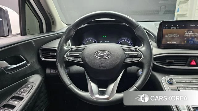 Hyundai The New Santa Fe 2022 Белый из Кореи, фото 4