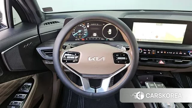 Kia K8 Hybrid 2021 Серый из Кореи, фото 4