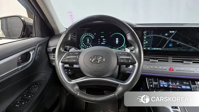 Hyundai The New Grandeur IG Hybrid 2021 Серый из Кореи, фото 4