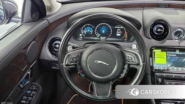 Jaguar All New XJ 2018 Синий из Кореи, фото 4