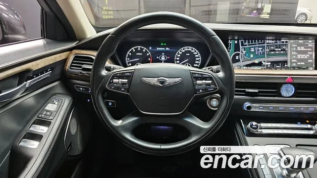 Genesis G90 2018 Черный из Кореи, фото 4