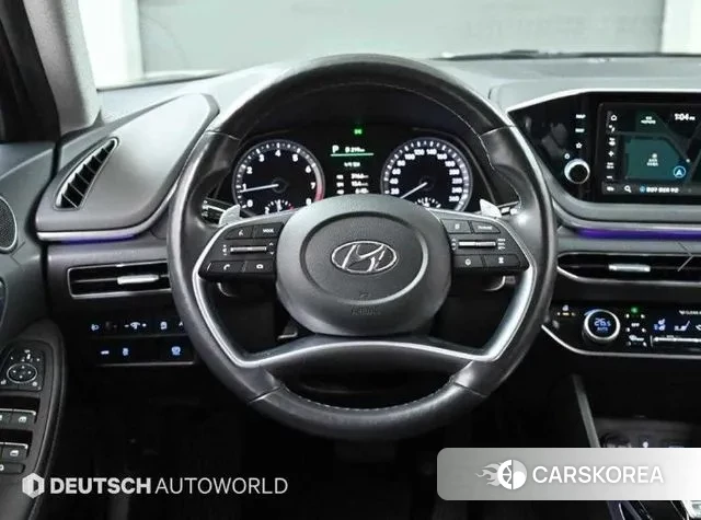 Hyundai Sonata (DN8) 2021 Черный из Кореи, фото 4