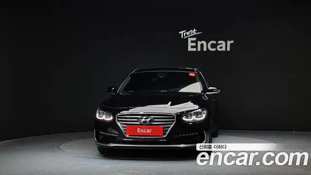 Hyundai Grandeur IG Hybrid 2018 Черный из Кореи, фото 4