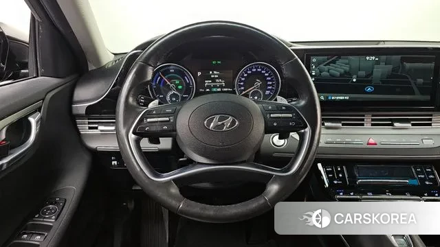 Hyundai The New Grandeur IG Hybrid 2021 Черный из Кореи, фото 4