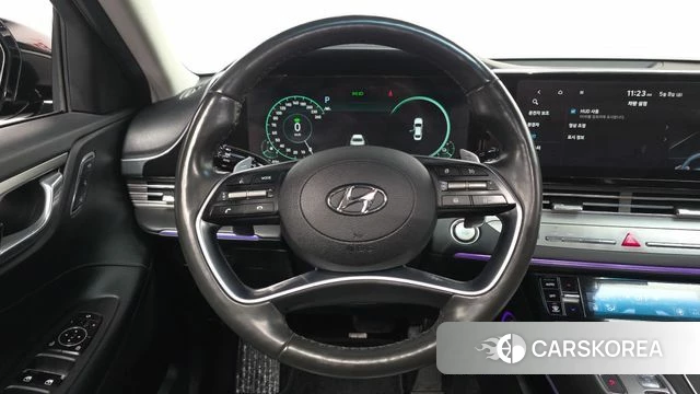 Hyundai The New Grandeur IG Hybrid 2020 Черный из Кореи, фото 4