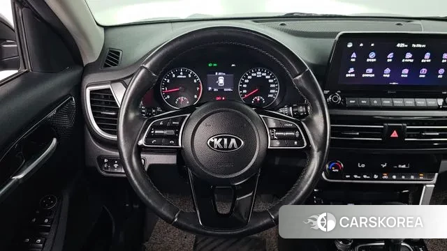 Kia Seltos 2021 Черный из Кореи, фото 4