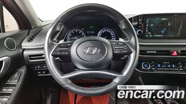 Hyundai Sonata (DN8) 2020 Красный из Кореи, фото 4