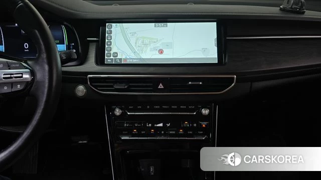 Kia K7 Premier Hybrid 2021 Черный из Кореи, фото 4