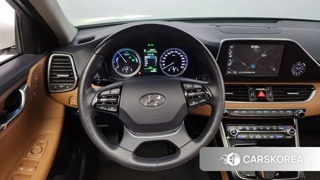 Hyundai Grandeur IG Hybrid 2019 Белый из Кореи, фото 4