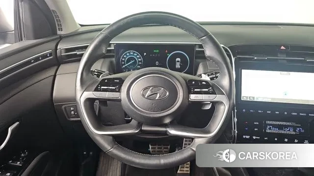 Hyundai Tucson Hybrid (NX4) 2022 Белый из Кореи, фото 4