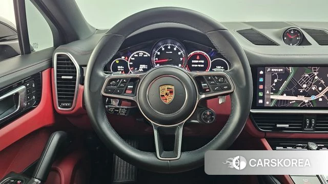 Porsche Cayenne (PO536) 2022 Черный из Кореи, фото 4