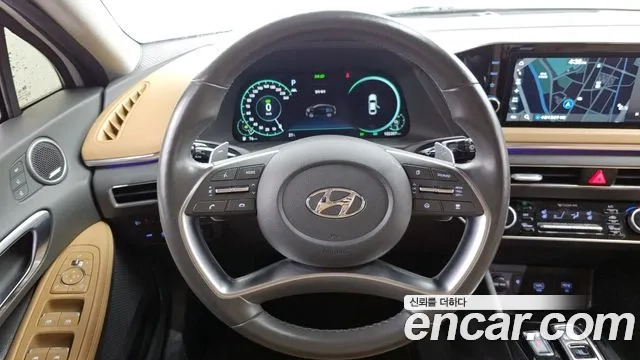Hyundai Sonata Hybrid (DN8) 2020 Белый из Кореи, фото 4