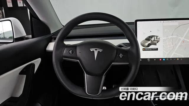 Tesla Model Y 2021 Белый из Кореи, фото 4
