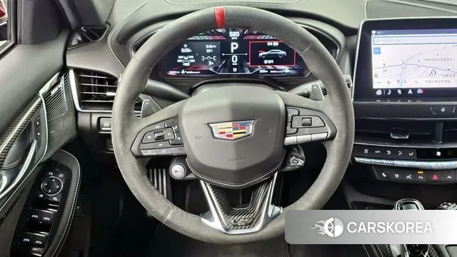 Cadillac CT5-V 2022 Красный из Кореи, фото 4