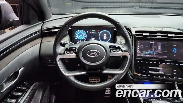 Hyundai Tucson Hybrid (NX4) 2021 Серый из Кореи, фото 4