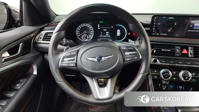 Genesis The New G70 2021 Черный из Кореи, фото 4