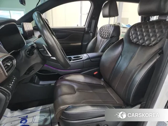 Hyundai The New Santa Fe 2021 Белый из Кореи, фото 4