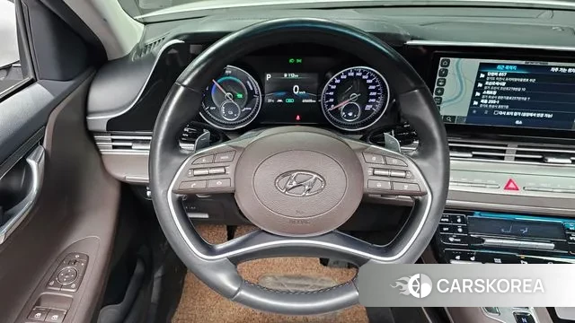 Hyundai The New Grandeur IG Hybrid 2021 Белый из Кореи, фото 4