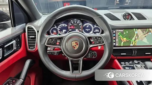 Porsche Cayenne (PO536) 2023 Черный из Кореи, фото 4