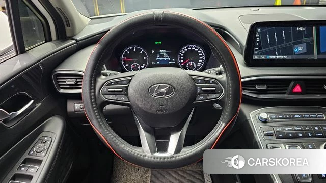 Hyundai The New Santa Fe 2021 Белый из Кореи, фото 4